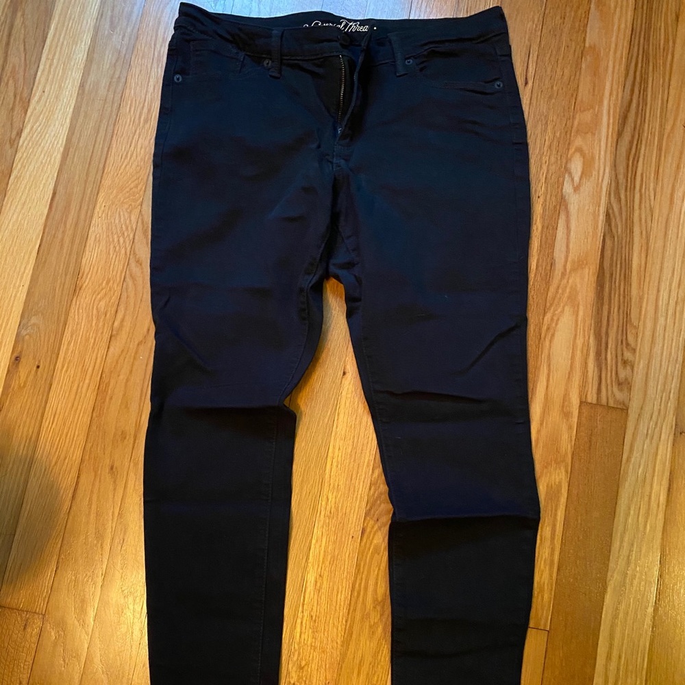 Black skinny jeans